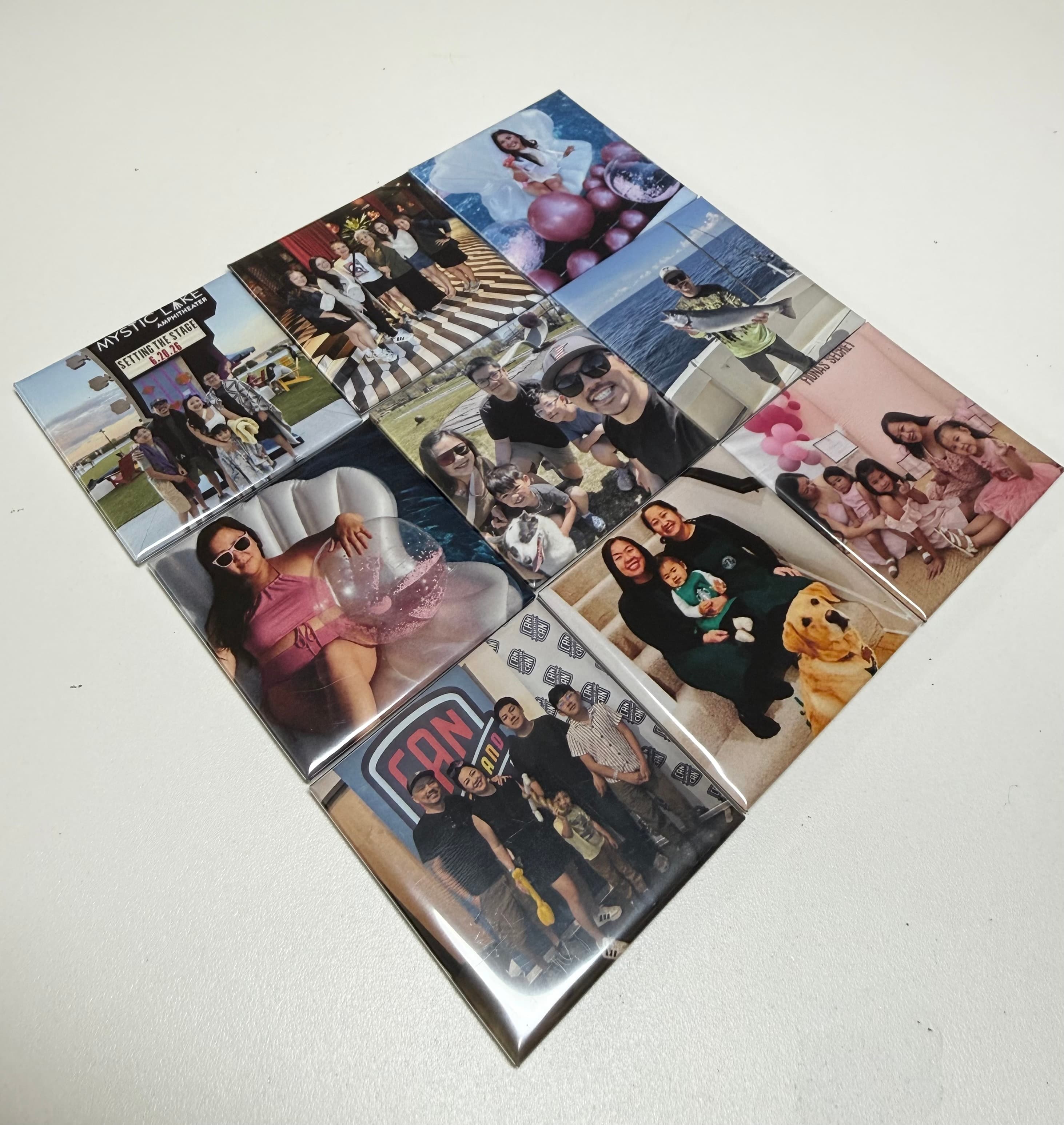 Custom 2" Square Photo Magnets 1