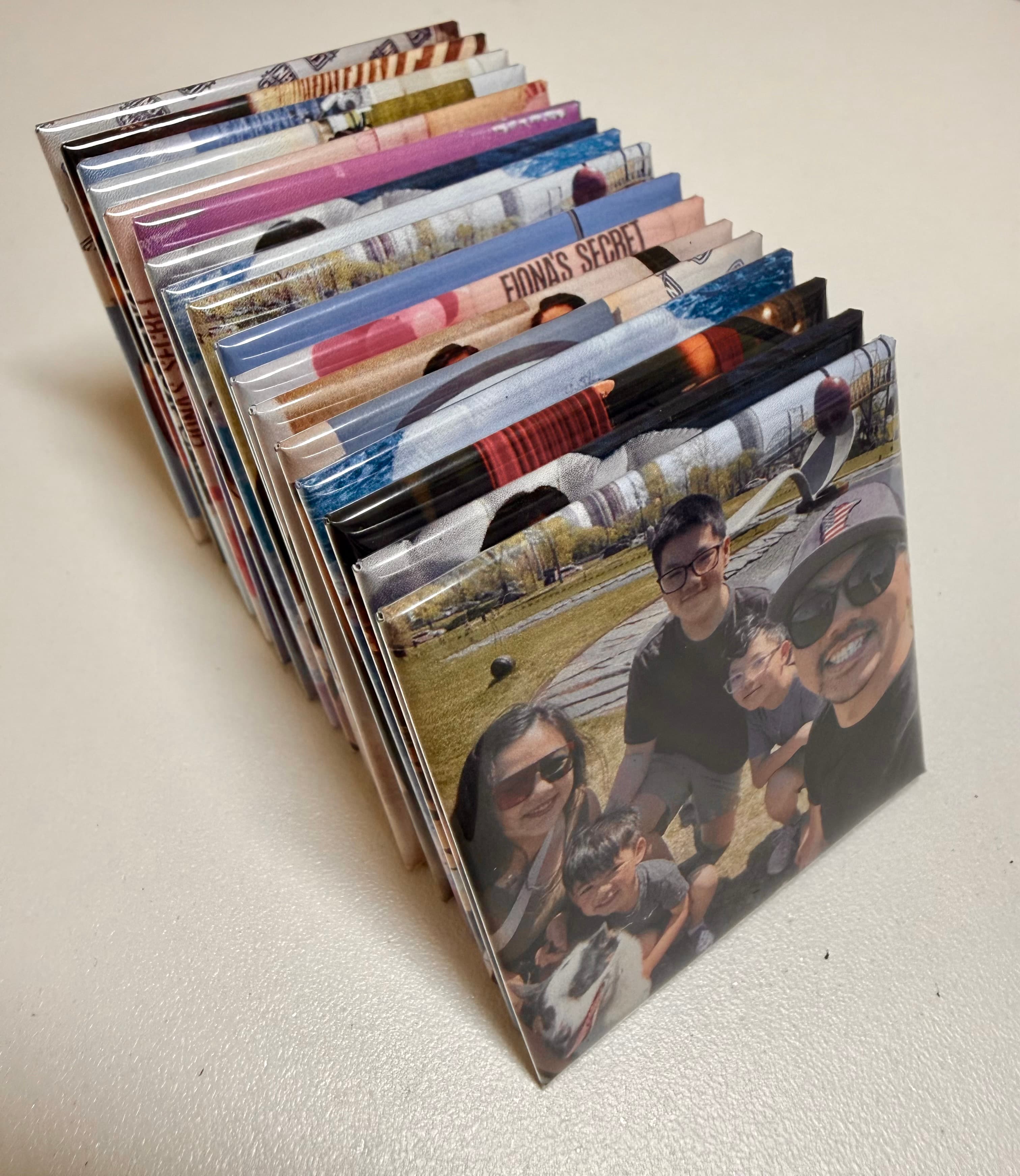 Custom 2" Square Photo Magnets 2