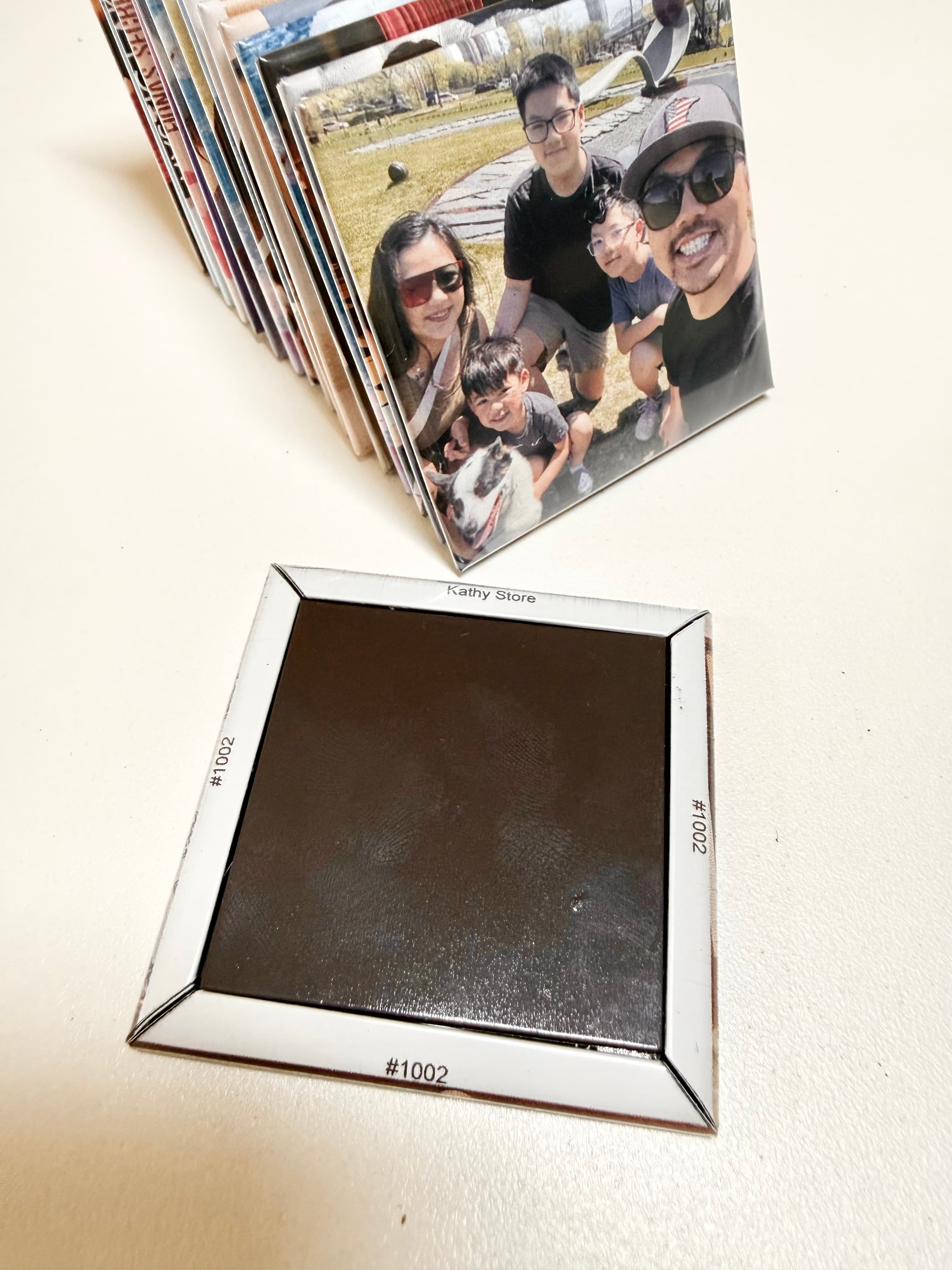 Custom 2" Square Photo Magnets 3